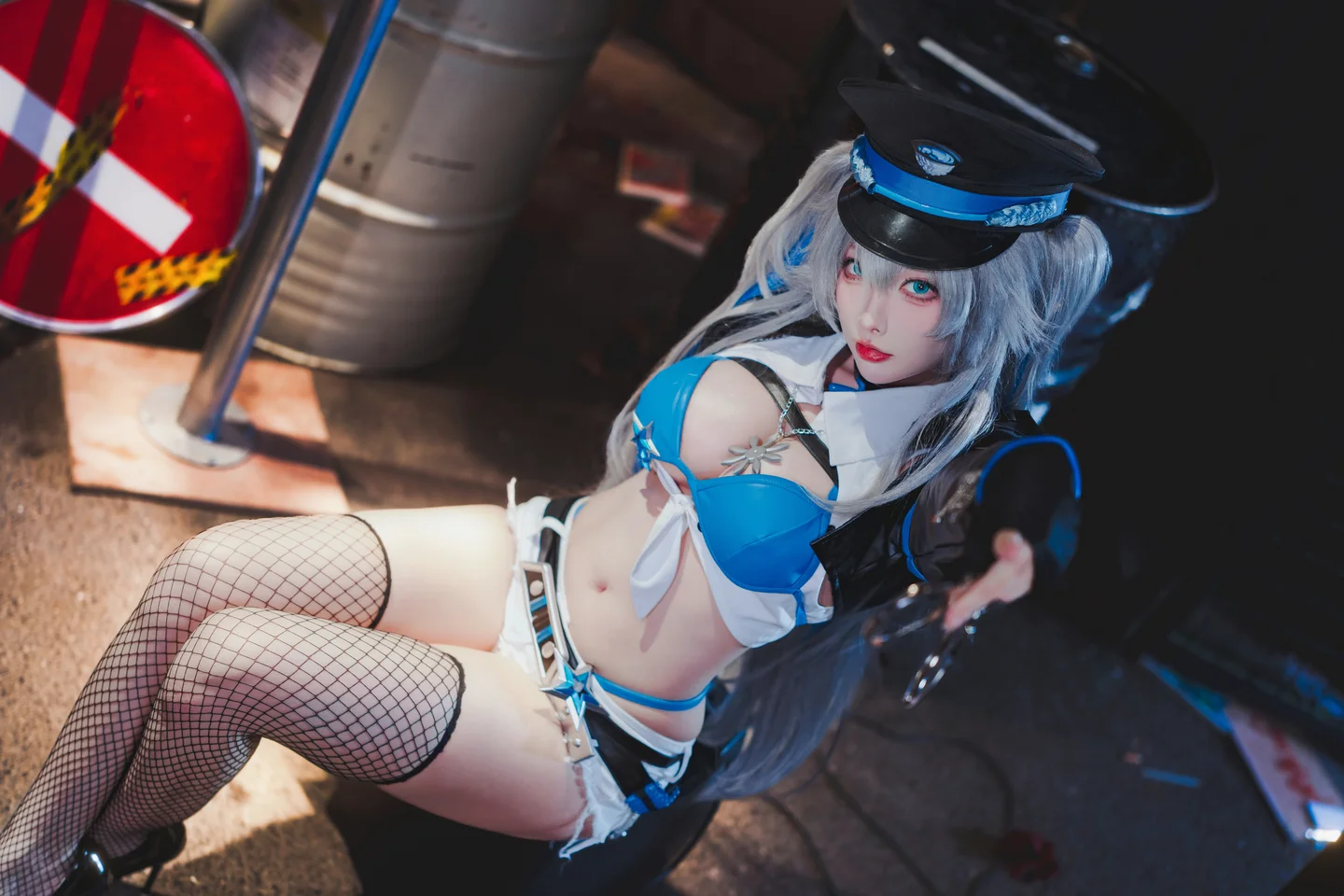 宮本桜 - 交错战线·刃齿 女警 [22P-380MB] tg@simisebaisi 【丝足阁】007.webp